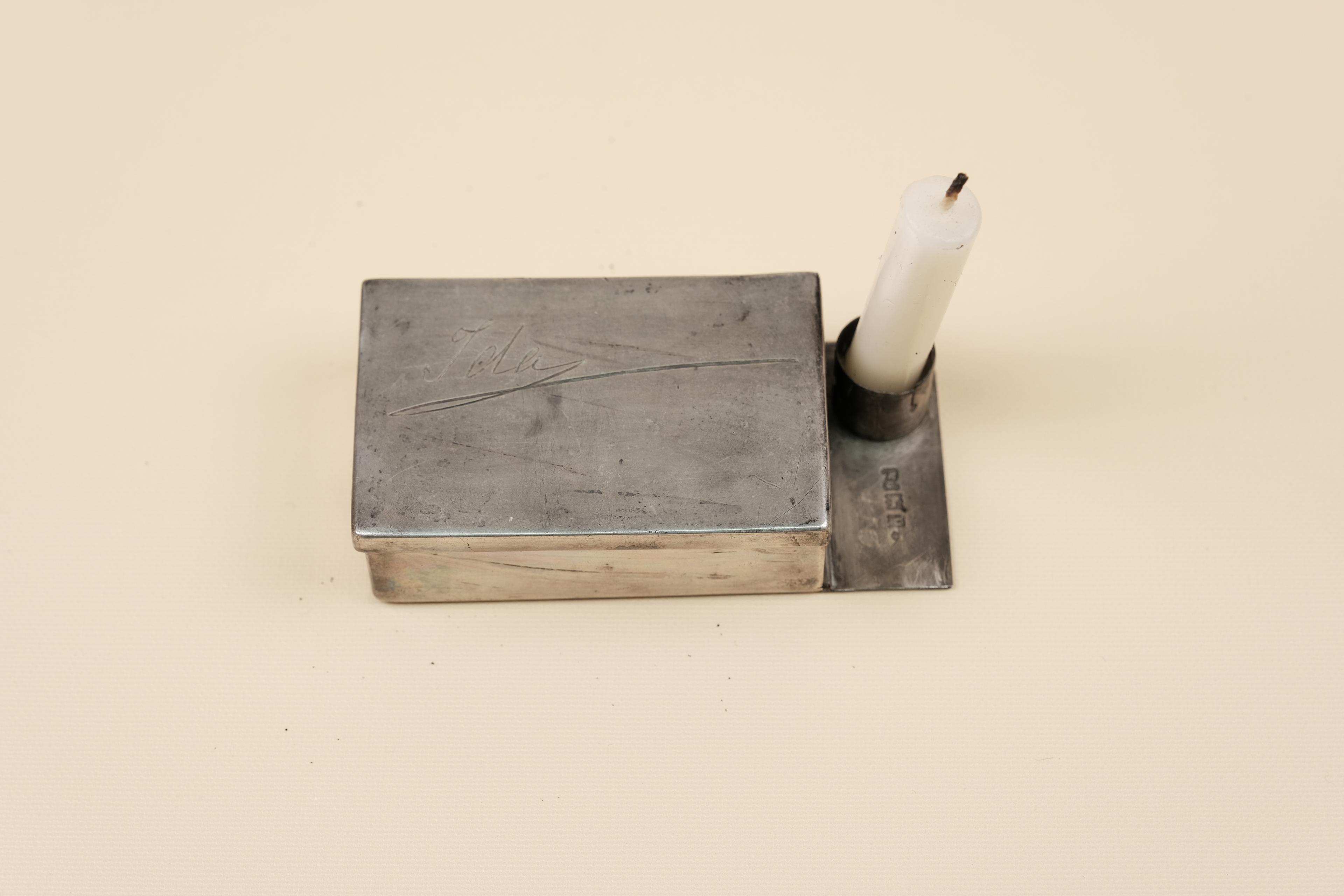 캠핑용 양초 케이스