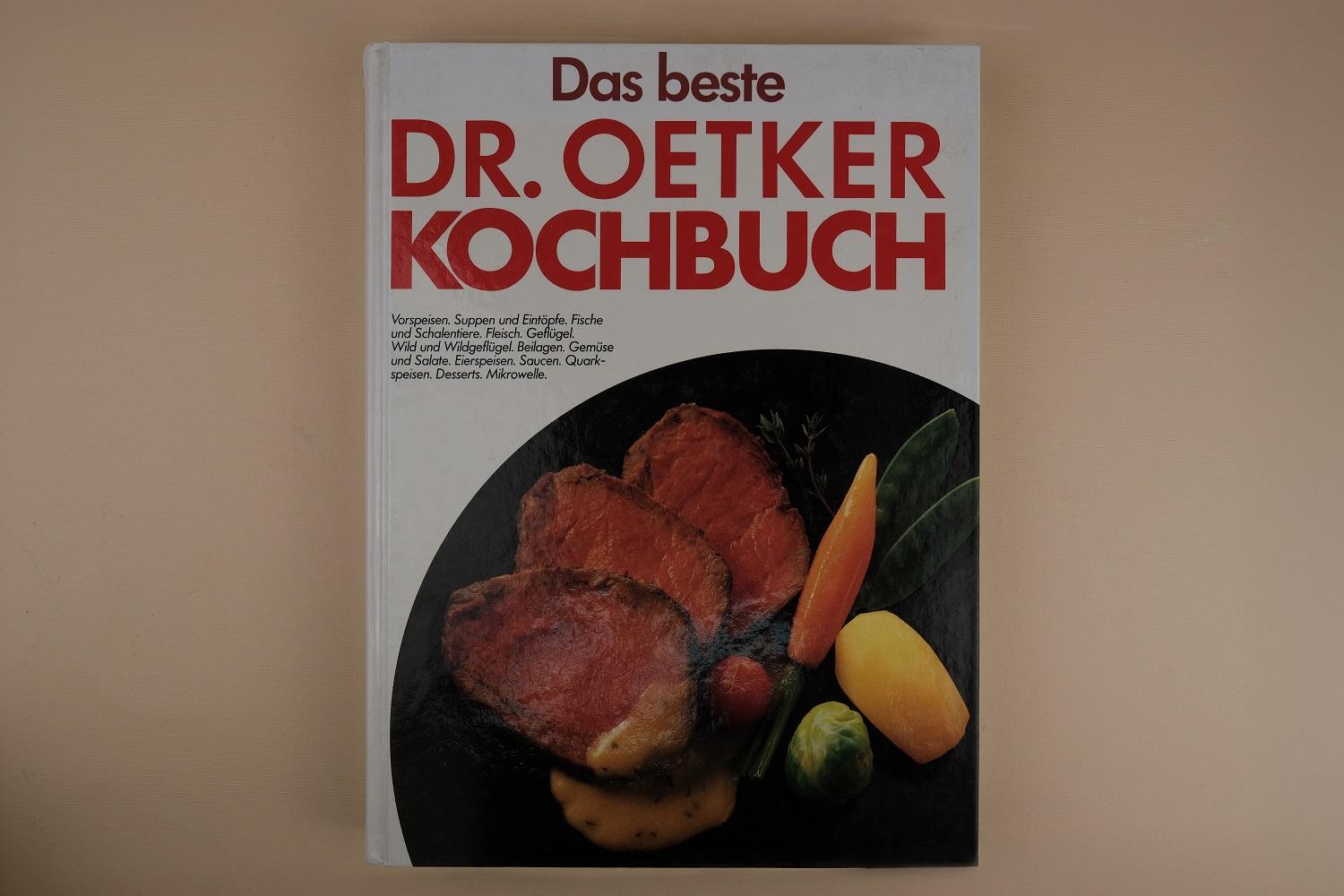 DR. OETKER KOCHBUCH